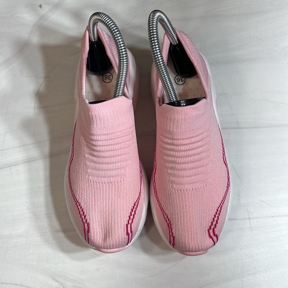 Unbranded Women’s Slip-On Sneaker Pink sz 5.5 - Picture 5 of 9